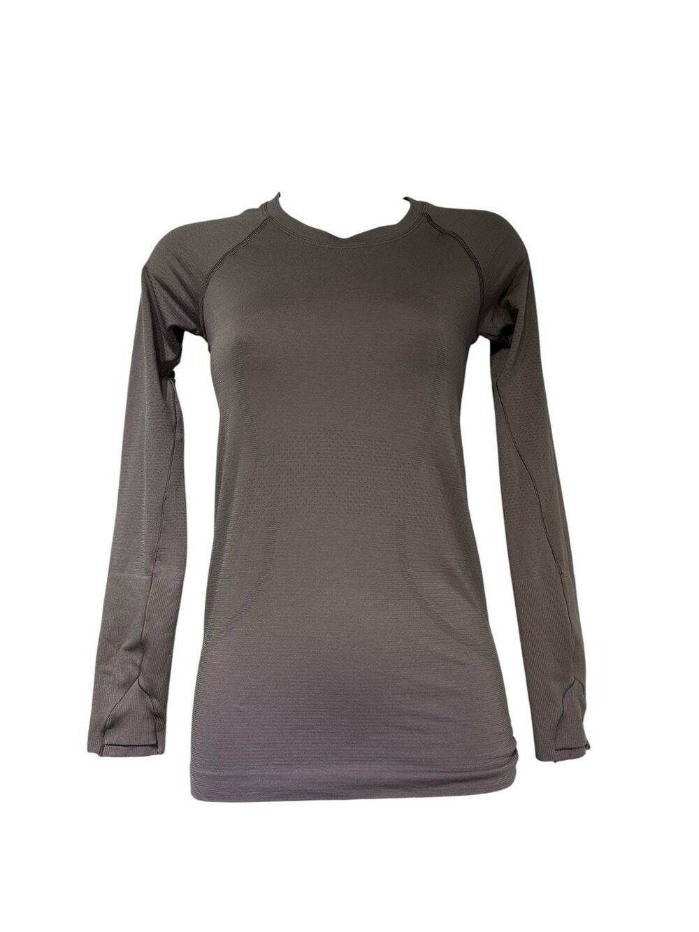 Lululemon Light Purple Crew Neck Long Sleeve Relaxed Fit Swiftly Tee Size 2